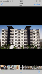A vendre appartement de standing dans un immeuble R+5 à Ngor-Virage