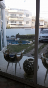 A louer villa meublée avec piscine de 4 chambres au Virage