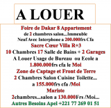 Louer Bureaux Appartement Studio Ou Autres Biens Au Senegal