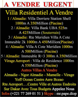 A Vendre Terrain Maison Appartement Hectare Verger..Senegal