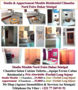 Rerserver Studio-Appartement -Villa Meuble Tous Budget Au Senegal