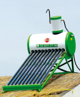 Chauffe-eau solaire thermosiphon à gravité de 80 litres